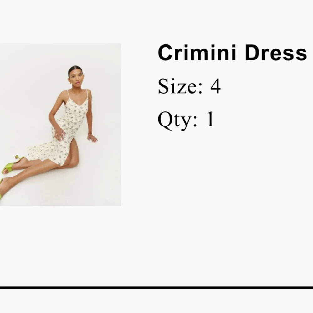 Reformation Crimini Dress - Picture 5 of 5